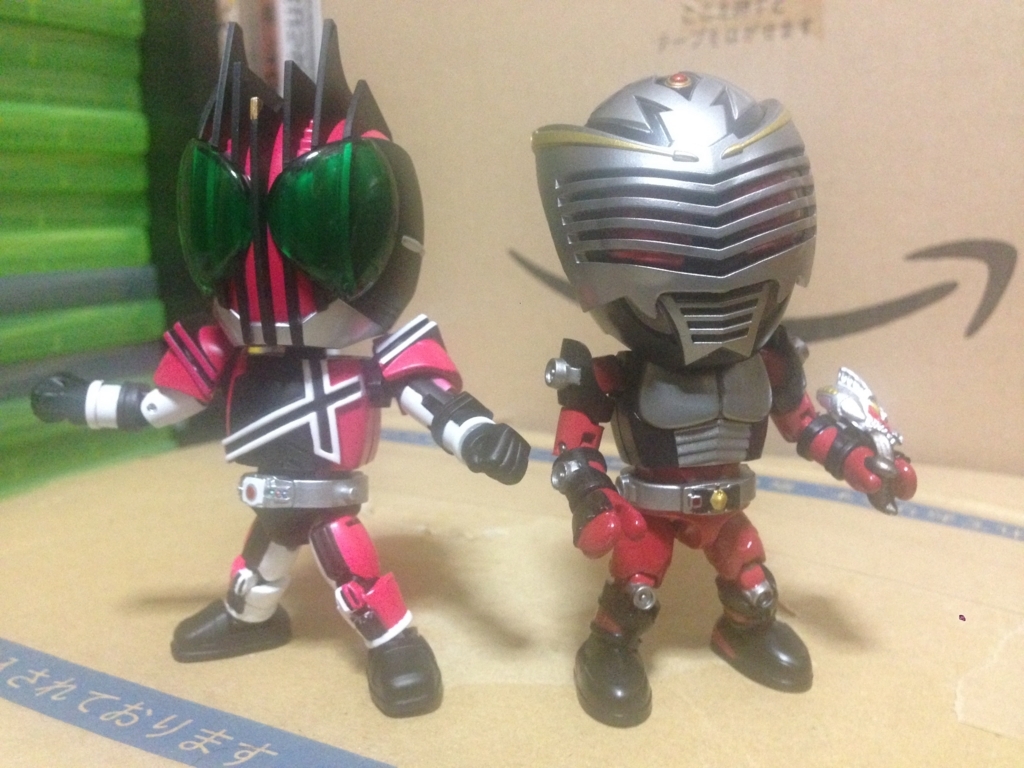 メガハウス DEFORIDE 002 仮面ライダー龍騎 + 003 仮面ライダー