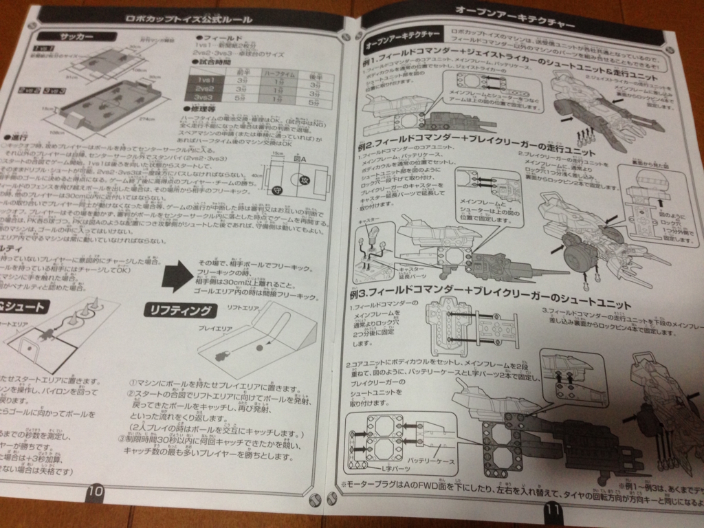 バンダイ ロボカップトイズ フィールドコマンダー RCT−01B （ホーム