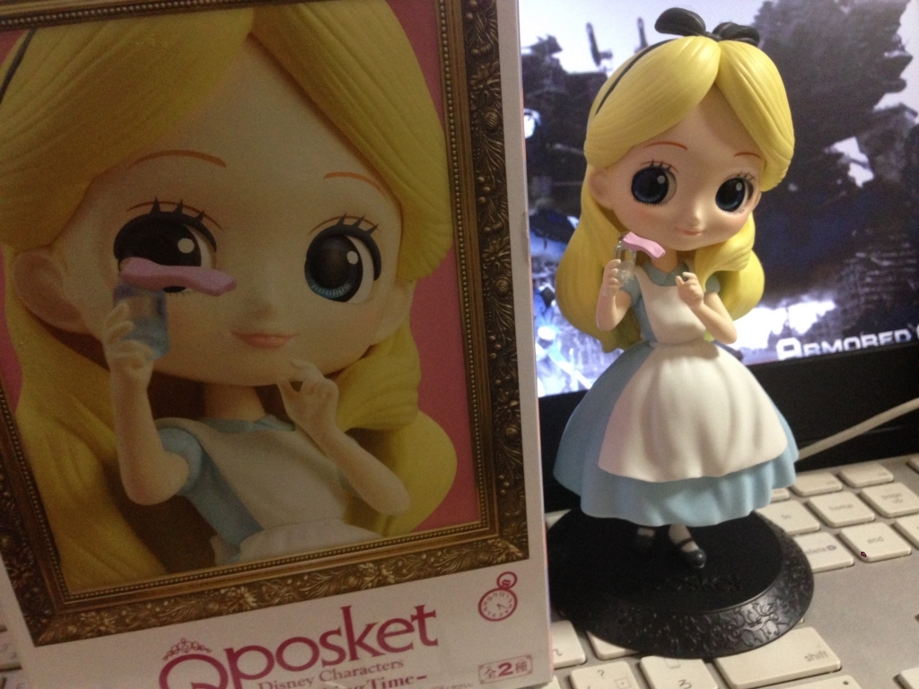 バンプレスト Q posket Disney Characters Alice Thinking Time アリス