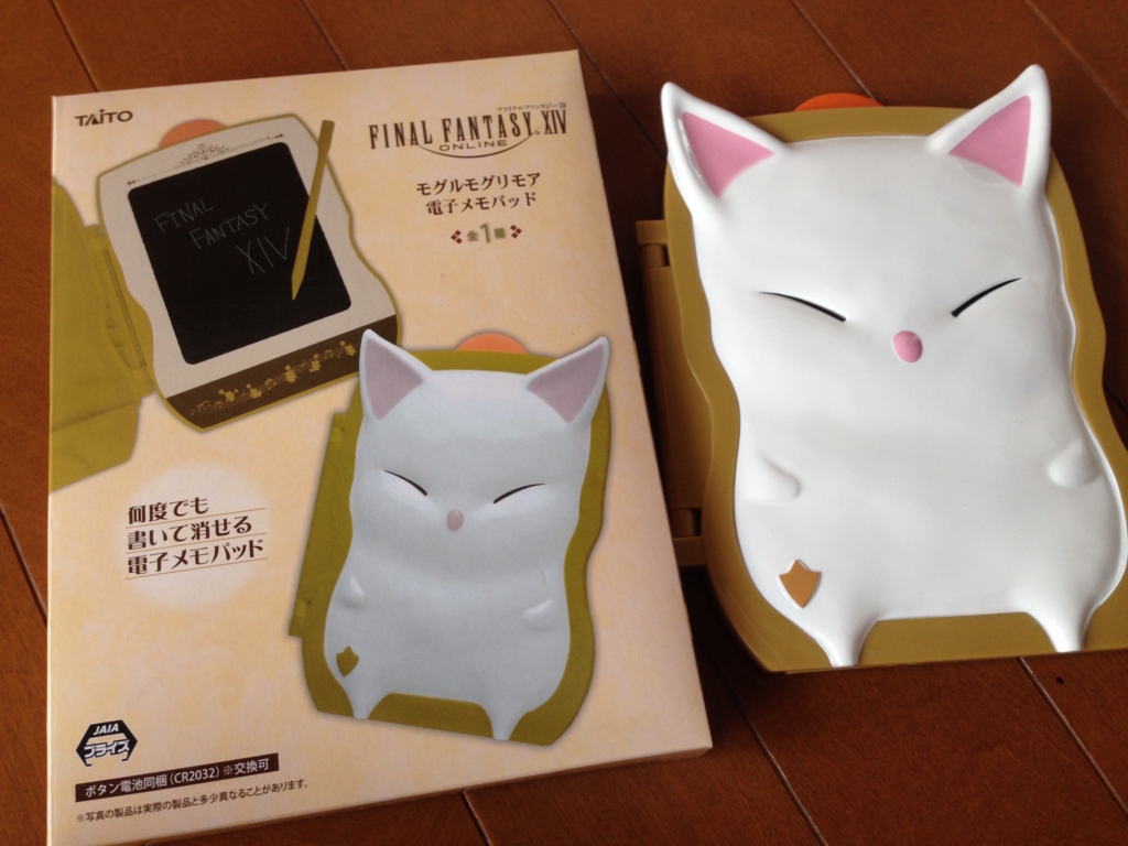 タイトー ファイナルファンタジーxiv モグルモグリモア 電子メモパッド うたかたの日々
