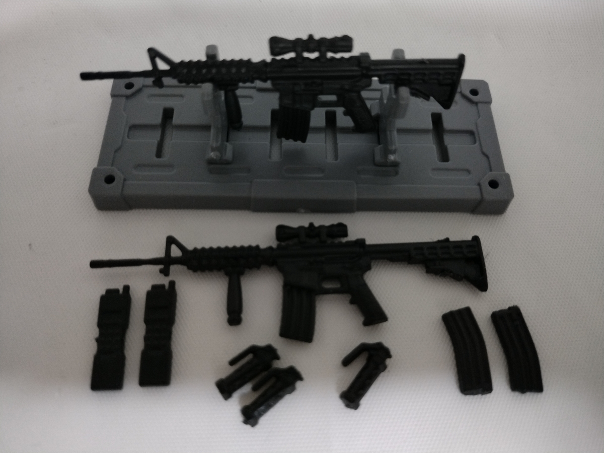 ミニチュアハンドガン アサルトライフル スナイパーライフル ショット