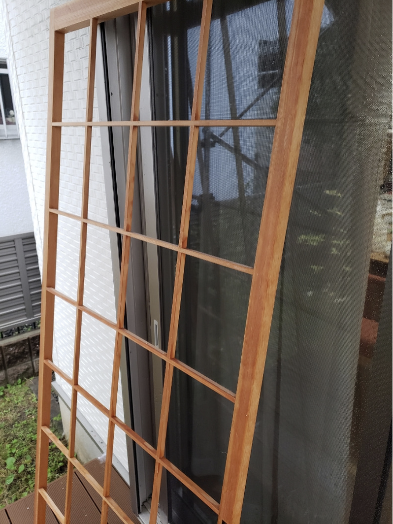 障子の枠