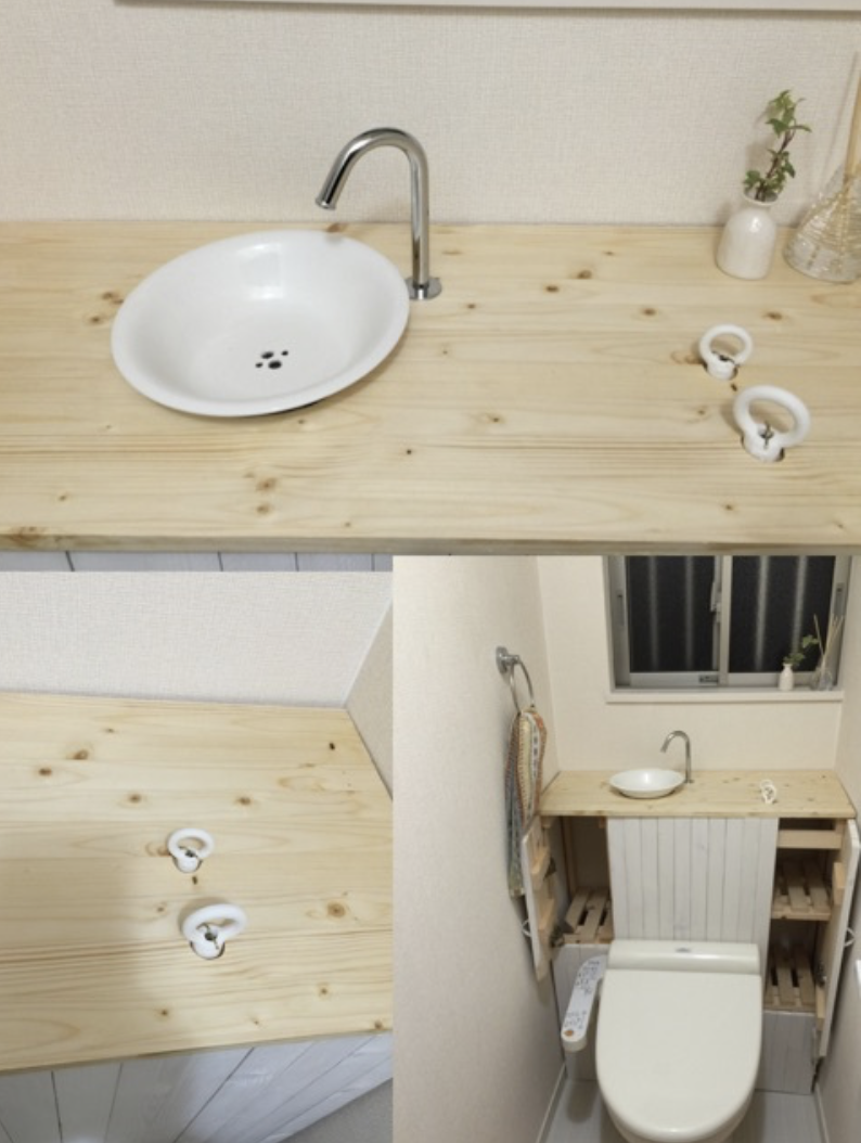 トイレのタンク隠し
