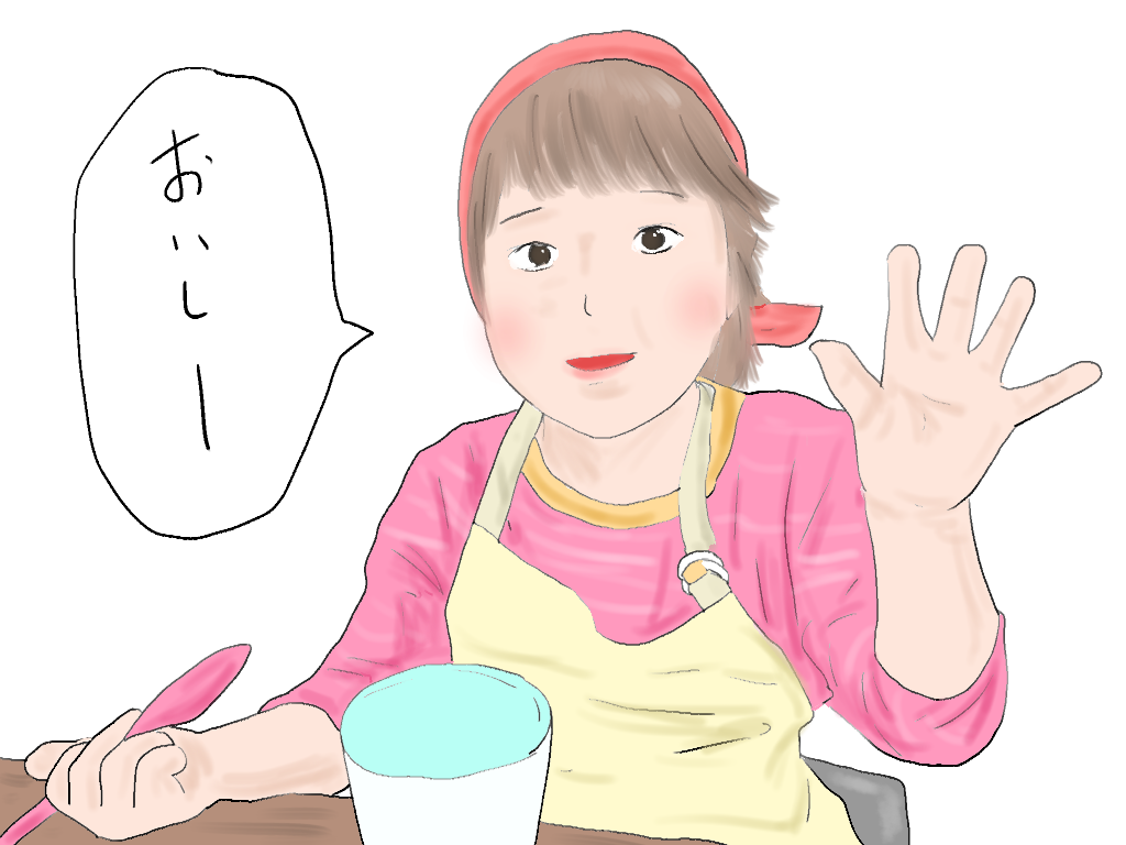 パフェ食べる子ども