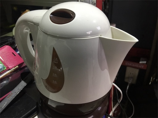 Po 101 電気ケトル 修理 マルチクリエイト 2児パパサロン