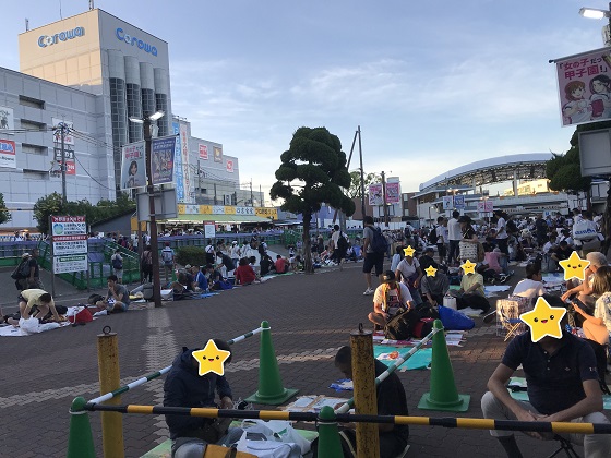 阪神甲子園・高校野球観戦に列