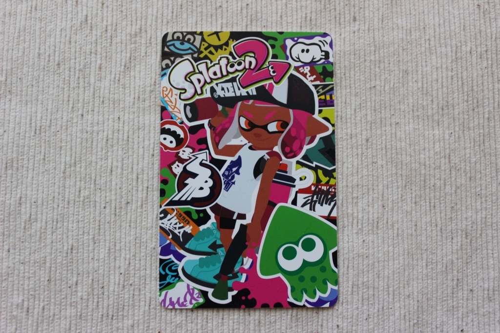 スプラトゥーン2ダウンロードカード