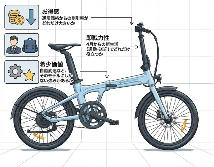 忖度なし！ADO電動自転車バレンタインセール、筆者が「自腹で買うなら 