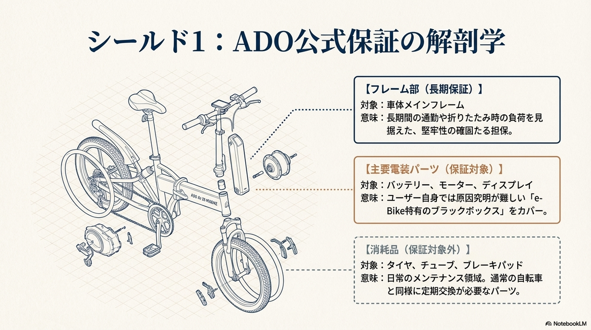 ADO Air 20 MIXBIKEの保証を徹底調査！あそばい楽天店なら「公式＋独自