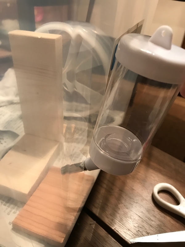 Diy だいたい1000円で作るハムスター地下型巣箱の続き ほぼゼロから始めるdiy日記