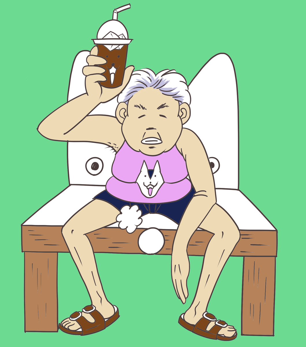 alt="ノースリーブ,ショーパン,女性,woman,イラスト,,illustration,그림,犬,ハスキー,犬のTシャツ　"