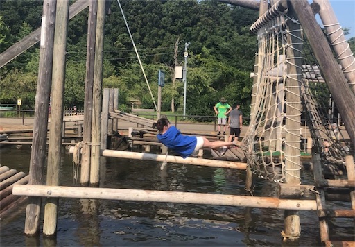 清水公園でガチアスレチックして来た話 今世はボーナスステージ