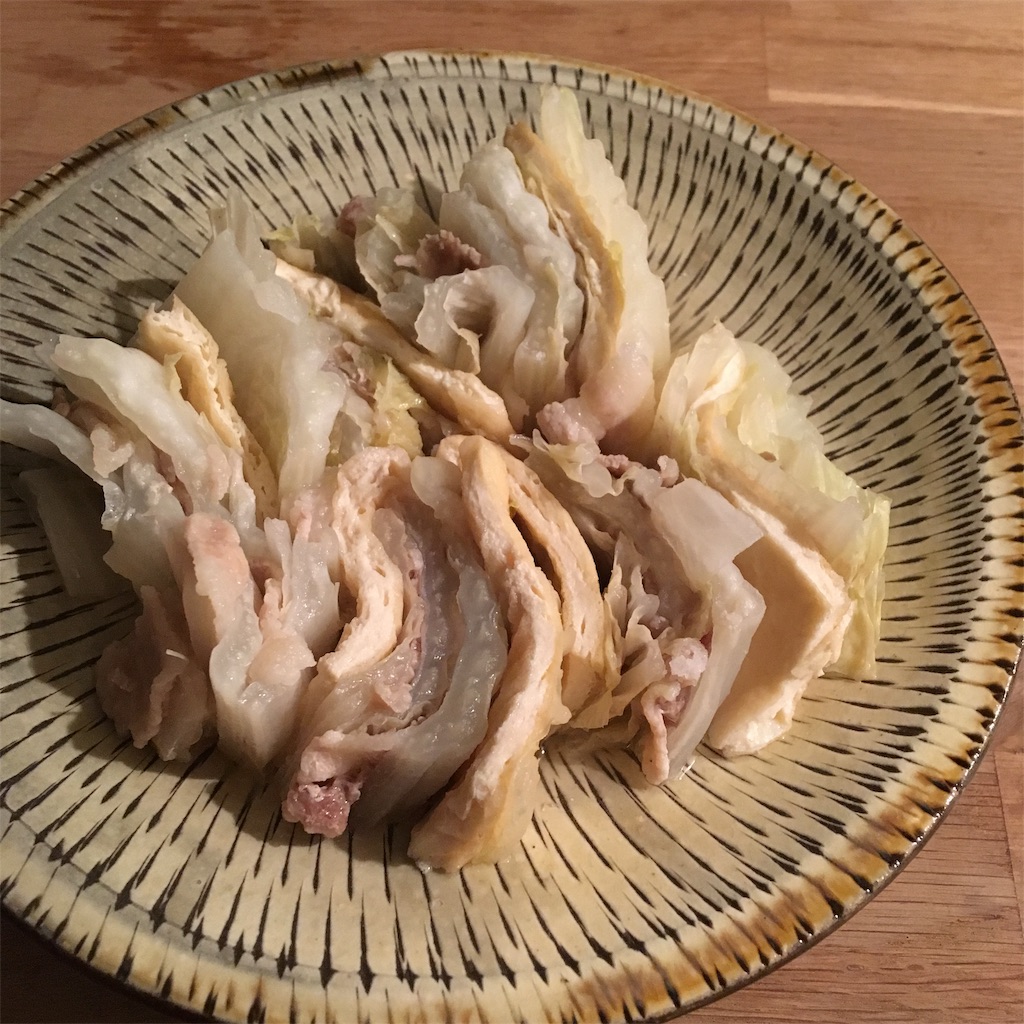 ホットクック とろとろ白菜と豚バラの重ね煮 30分 毎日ホットクック