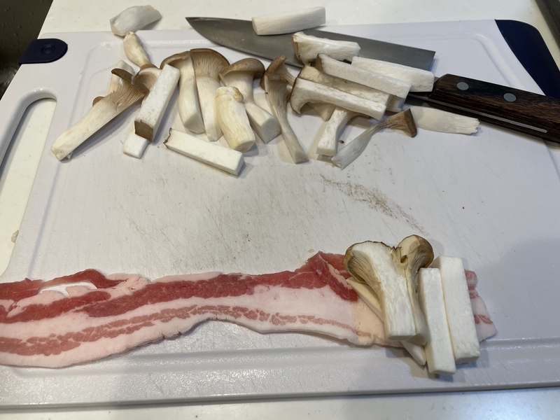 エリンギの豚バラ巻き・角煮風6