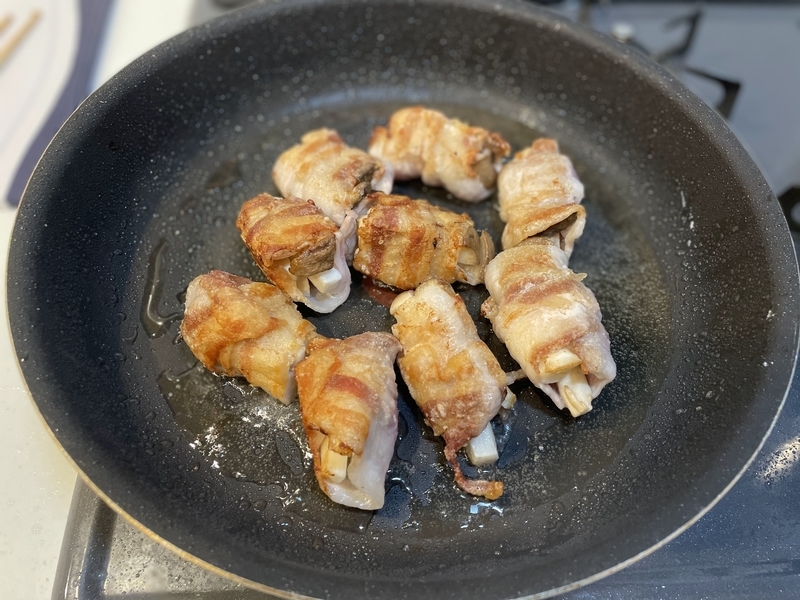 エリンギの豚バラ巻き・角煮風9