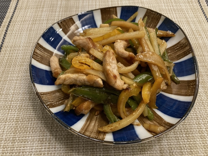 じゃがいもの青椒肉絲5