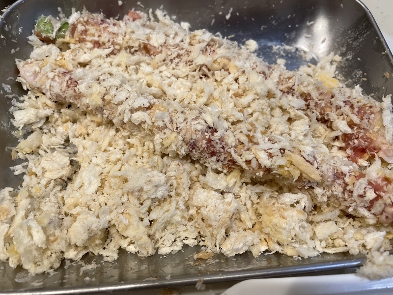 アスパラの豚肉巻きフライ4