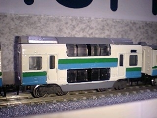 485系特急「ほのか」　2階建て車両