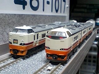 Bトレ　189系「彩野」＆485系「きぬがわ」