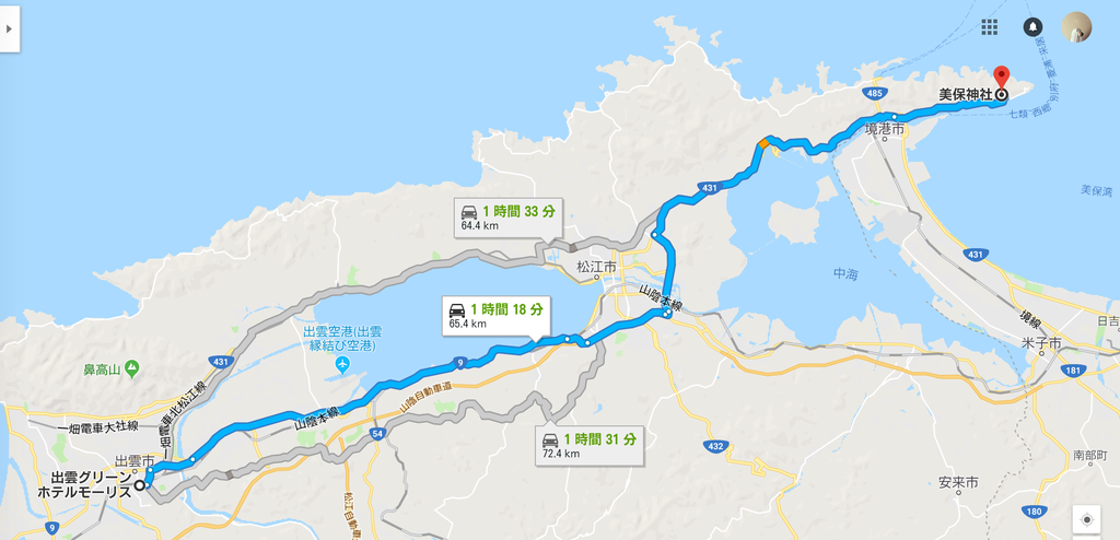 ルート地図