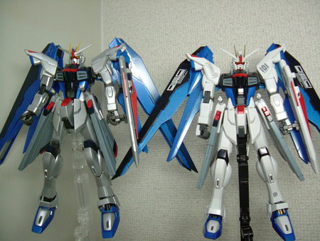 個別「MGフリーダム エクストラFと比較」の写真、画像 - ガンプラ系