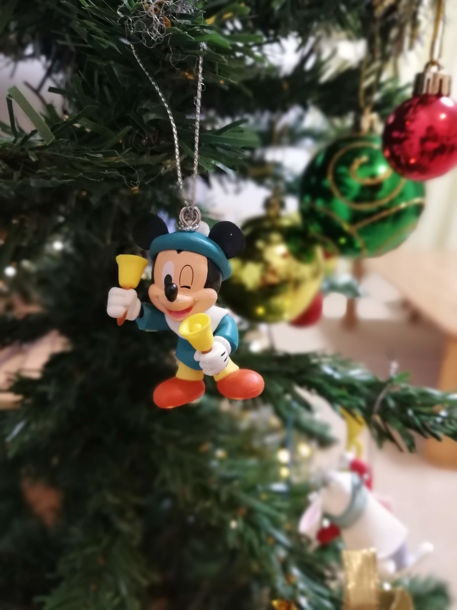 ファミマのディズニーのクリスマスオーナメントのHappyくじ