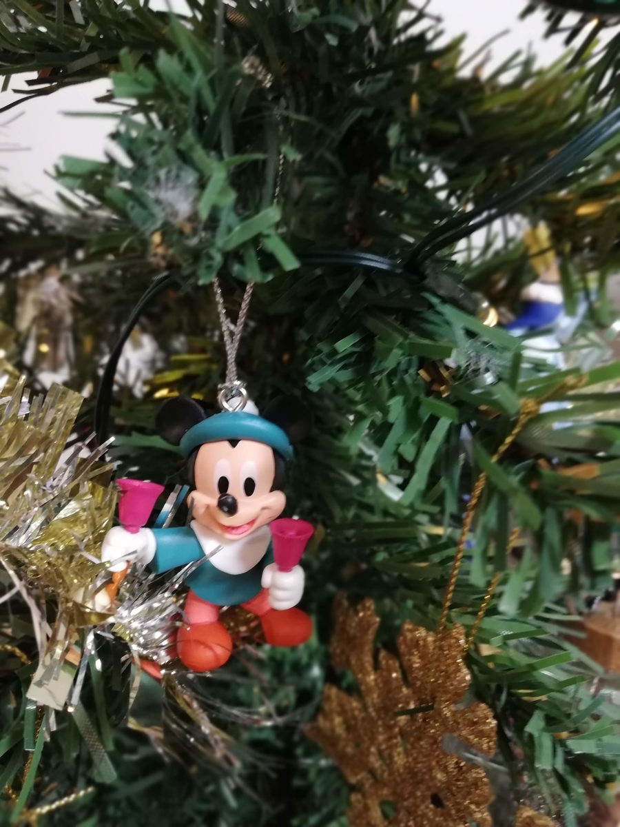 ファミマのディズニーのクリスマスオーナメントのHappyくじ