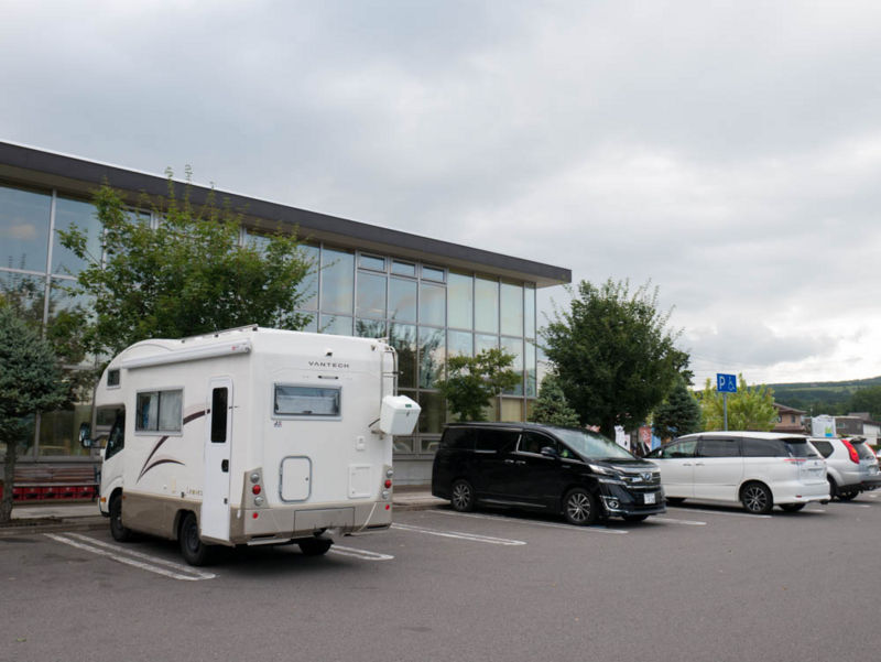「道の駅ライスランドふかがわ」で車中泊