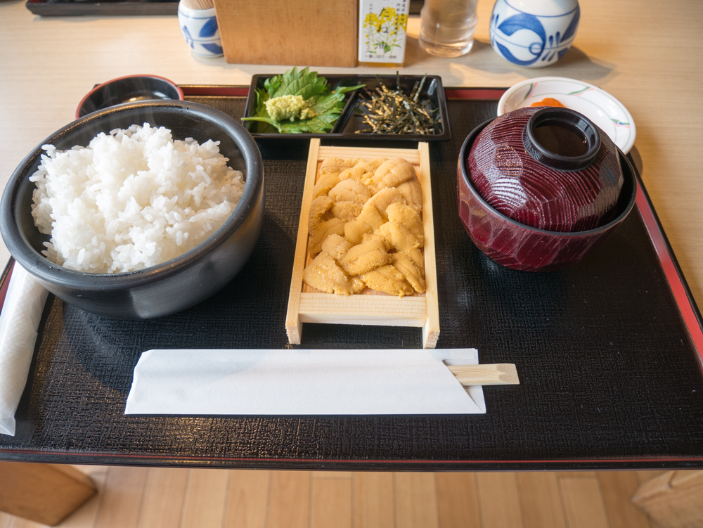 道の駅あぷたのうに丼