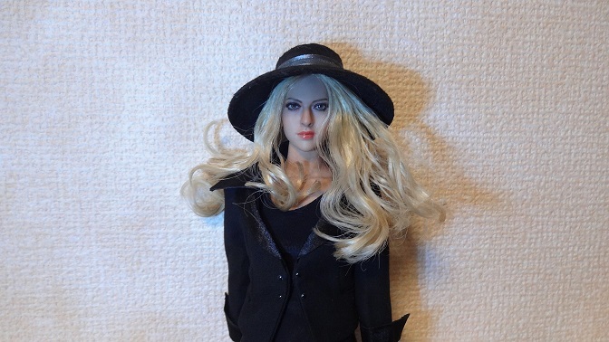 1/6 カスタム 女性アクションフィギュア - 私生活を楽しむ日記