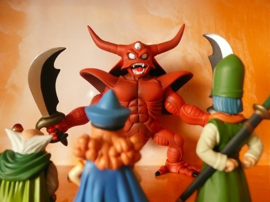 ドラクエ　ソフビモンスターズ　エスターク　ドラクエ4イメージ ドラクエ ソフビモンスターズ エスターク ドラクエ4イメージ