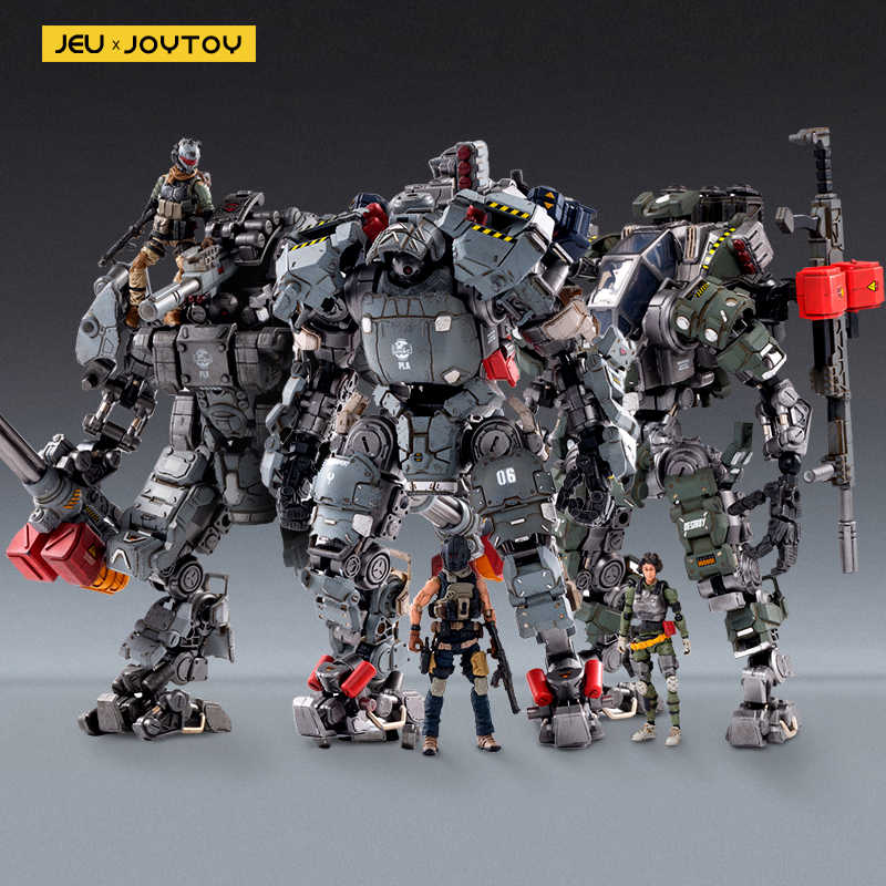 フィギュア　パージ01 コンビネーションウォーフェア メカ ブルー 「暗源-DARK SOURCE-」 1/25 アクションフィギュア 中古フィギュア パージ01 コンビネーションウォーフェア メカ