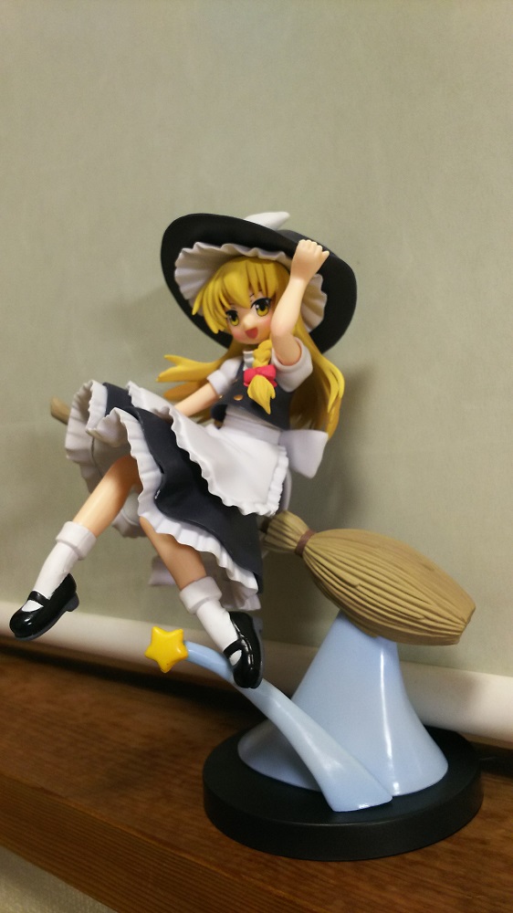 念願のセガプライズ霧雨魔理沙フィギュアを手に入れたぞ あーぞーのあまりにもぞんざいなブログ