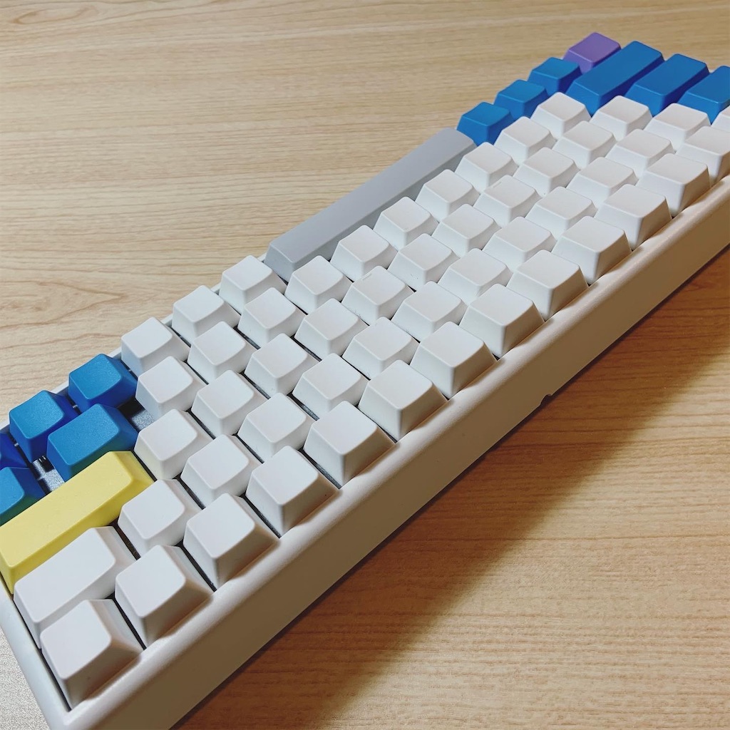 Niz Atom66のキーキャップを3000円台で北欧風に Togelife