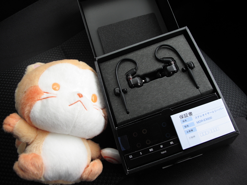 ソニーイヤホンMDR-EX1000レビュー - IvyBridgeおじさんの末路