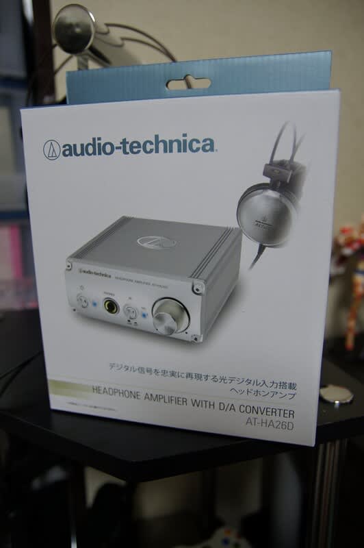 Audio-technica ヘッドフォンアンプAT-HA26Dレビュー - IvyBridge