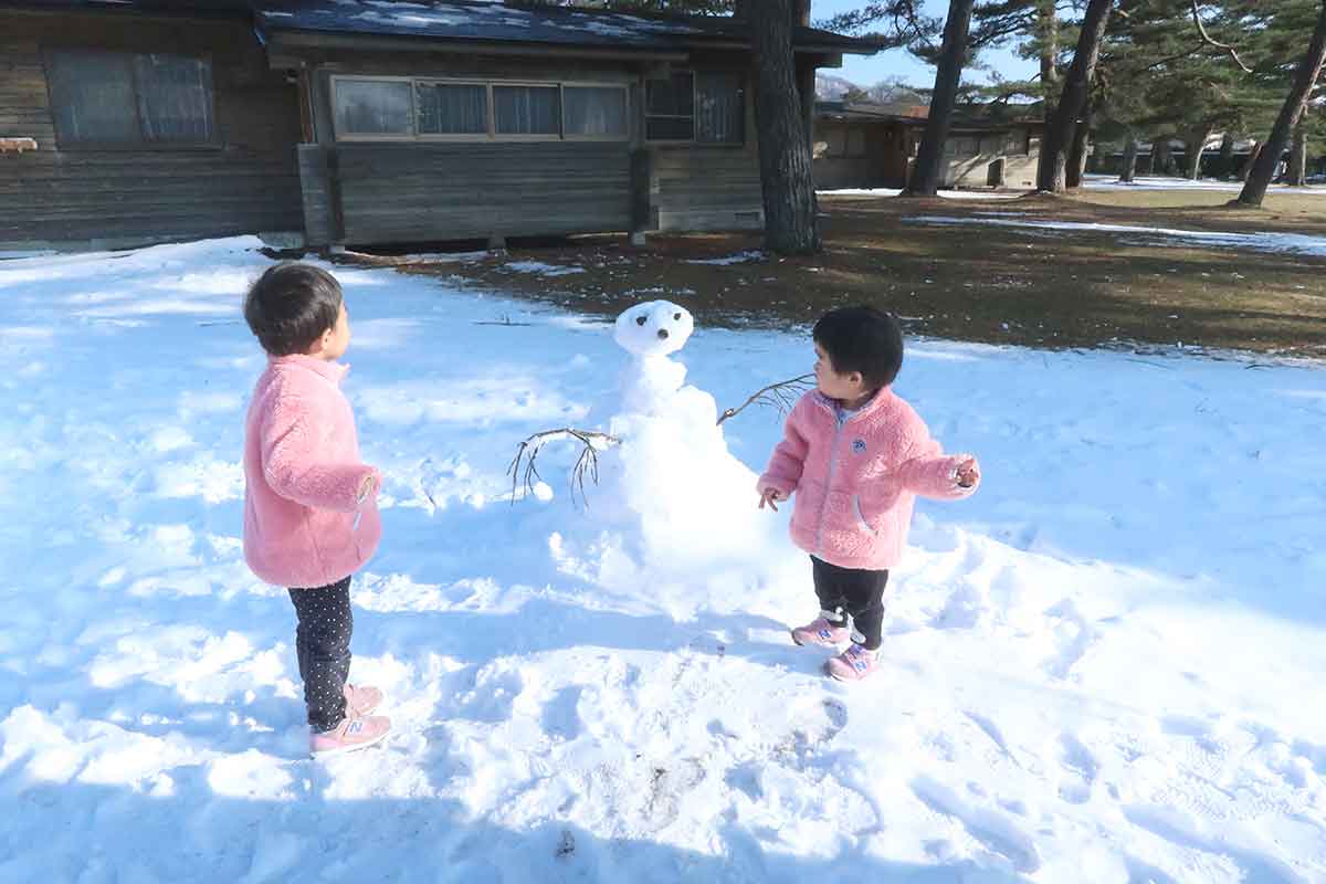 子連れ旅行 冬の軽井沢プリンスホテル コテージ滞在でのんびり雪遊び きろくがすき