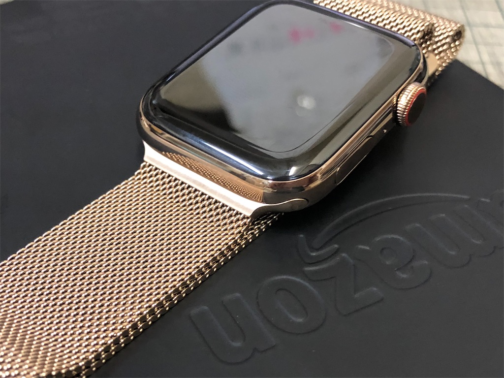 Apple watch series4 ゴールドステンレス アップルウォッチ