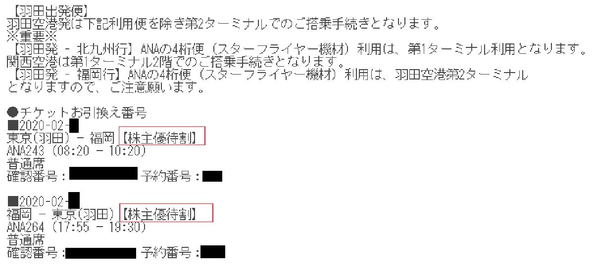 ソラハピで株主優待航空券を買ってみた！