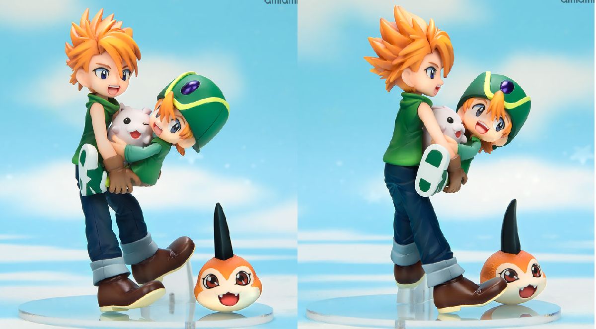 【デジモン】石田ヤマト&タケルのフィギュア