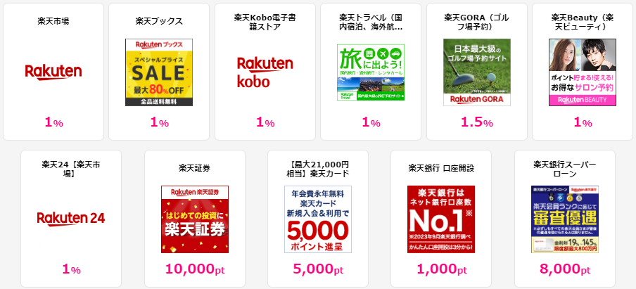 楽天市場やYahoo!ショッピングでもポイントが貯まる！ポイ活におすすめ！