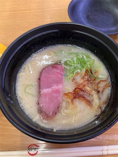 スシローの新ラーメン「鶏soba座銀監修クリーミー鶏白湯ラーメン」