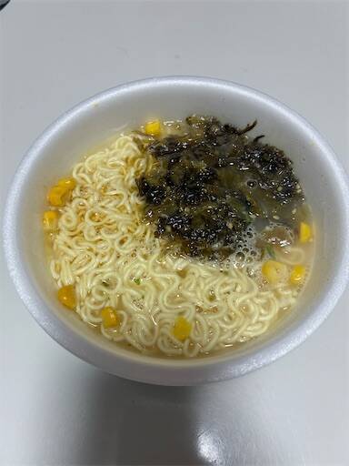 高菜のインパクトがすごい！