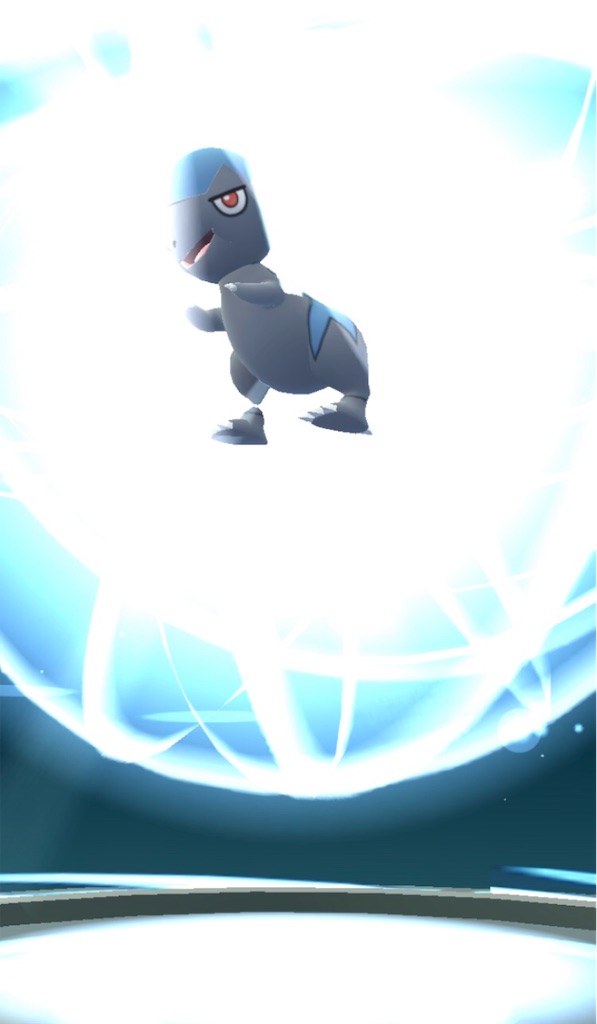 ズガイドスを進化させました 毎日ポケモンgo