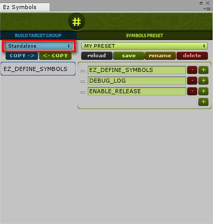 【Unity】Scripting Define Symbols を簡単に編集できる「Ez Define Symbols」紹介（無料） - コガネブログ