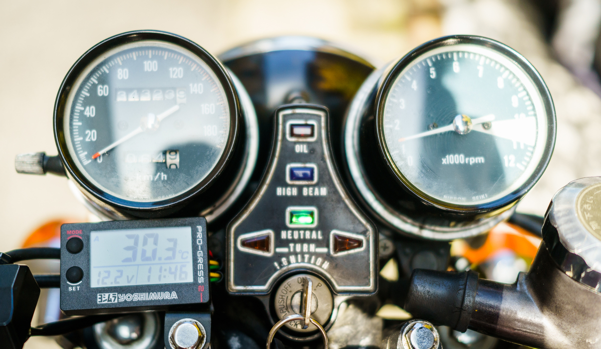 CB400F・初秋の上越へ（油温の記録） - CB400F・個人的探求の記録