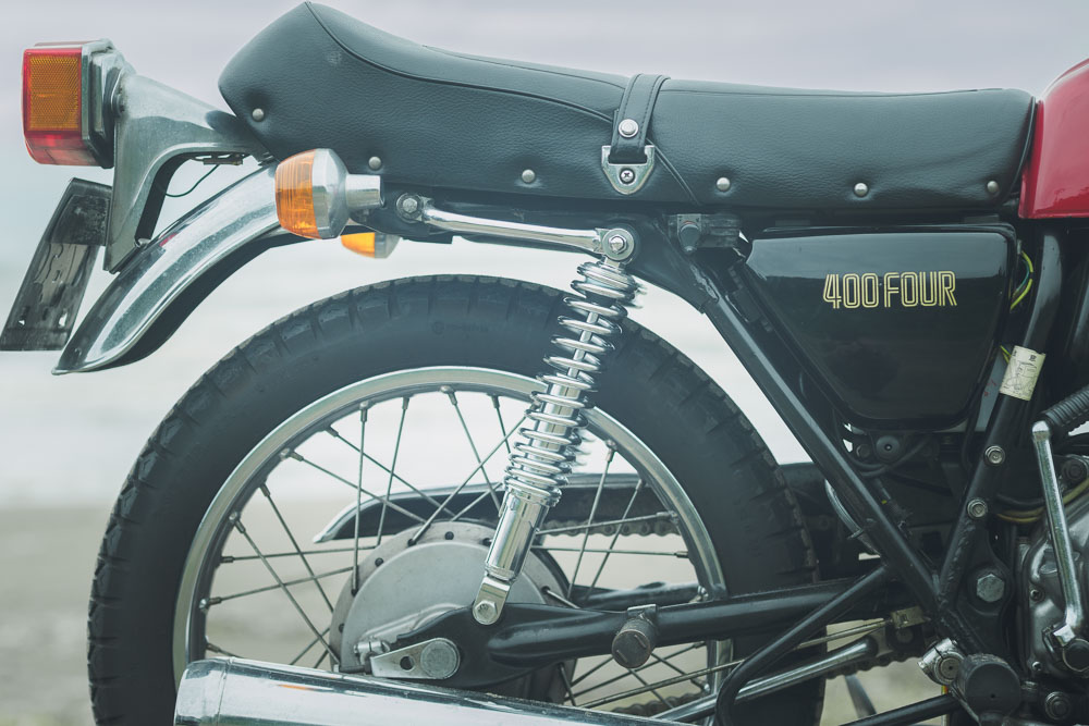 CB400F・リアショック交換 - CB400F・個人的な記録
