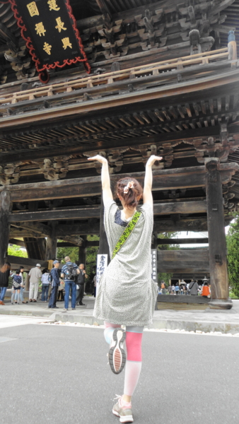 [201205 鎌倉][寺社巡り同好会][建長寺][荒ぶる鷲のポーズ]