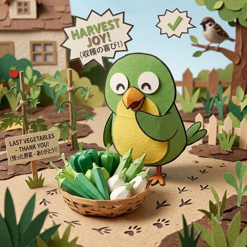 収穫できた野菜たち