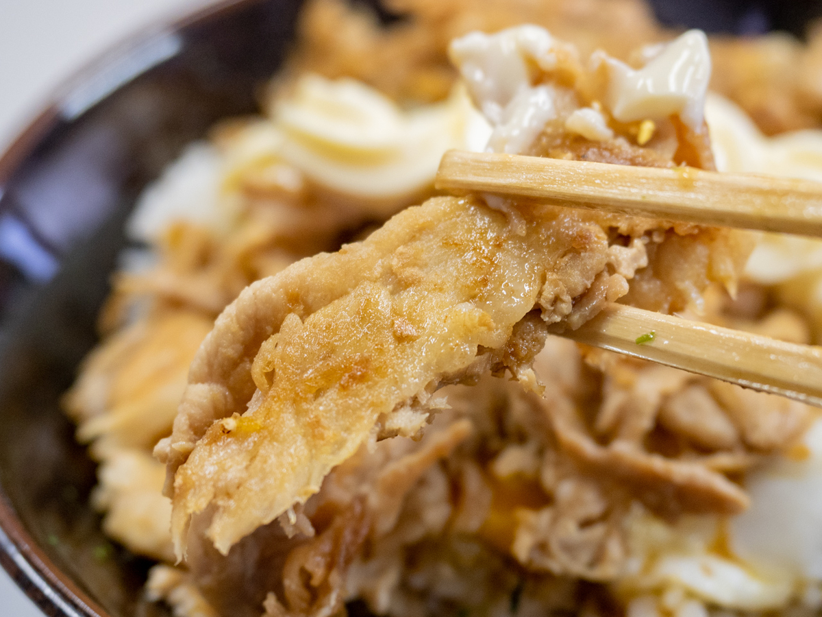 肉玉ライス(醤油)